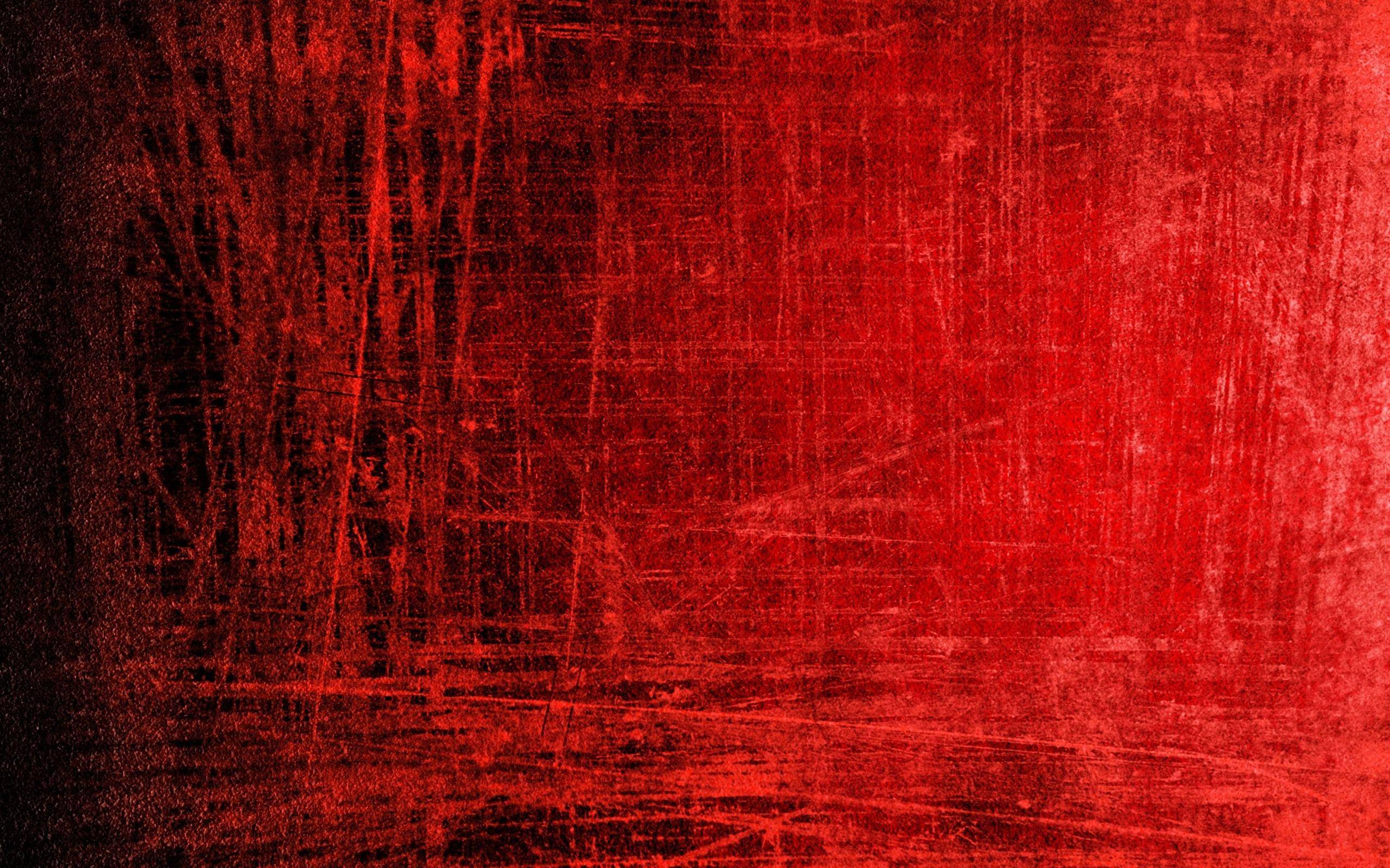 Red Wallpaper Dark Forest HD