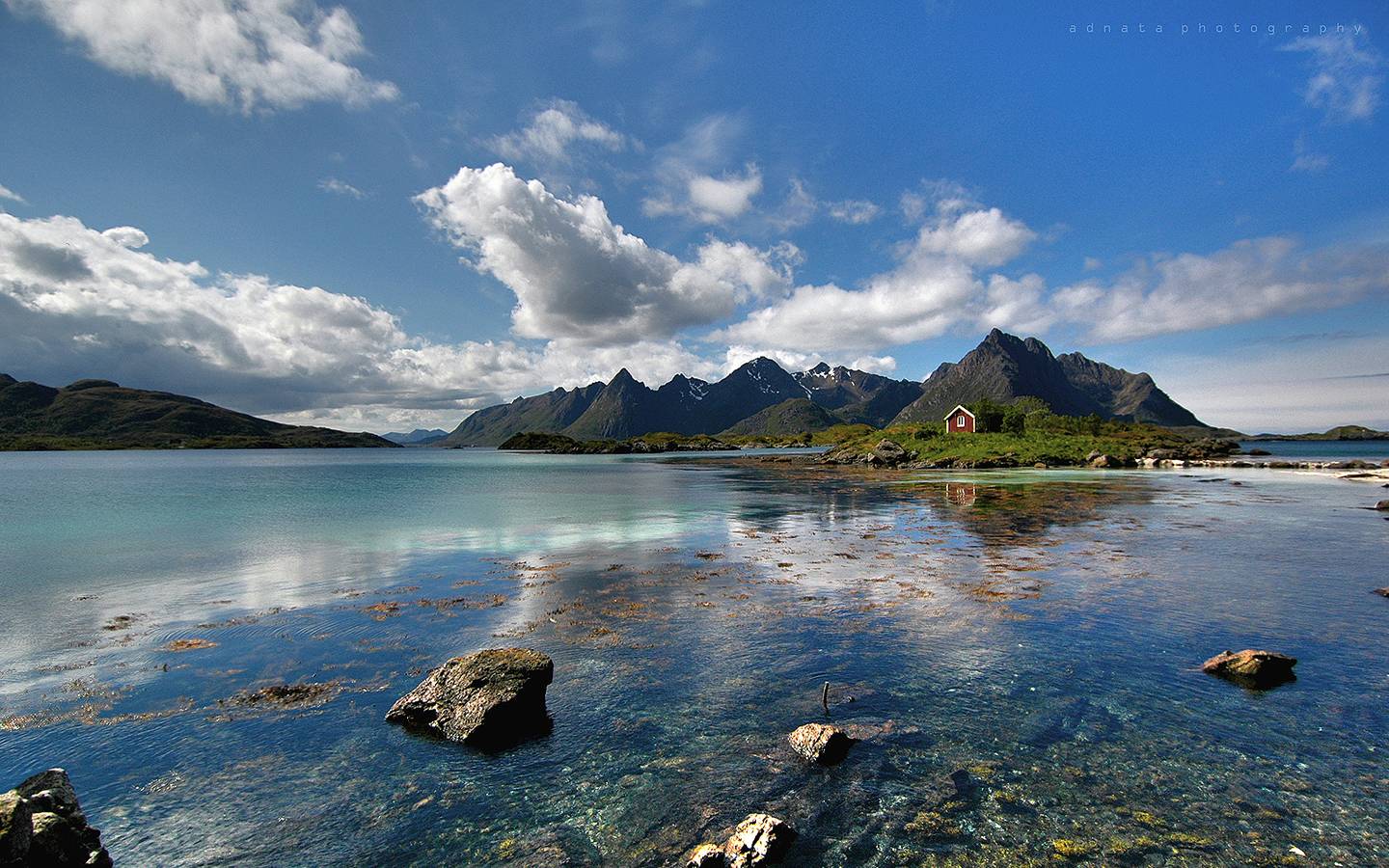 Full HD Wallpaper + World, Norway, Waterscapes, Vesteralen
