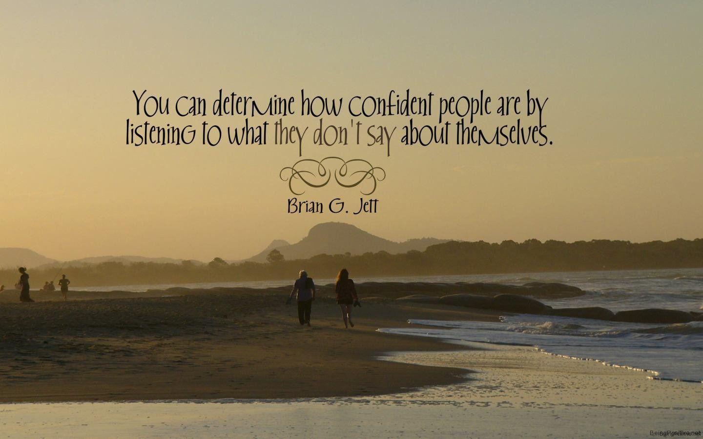 Inspirational Saying Brian G.Jett Desktop Wallpaper