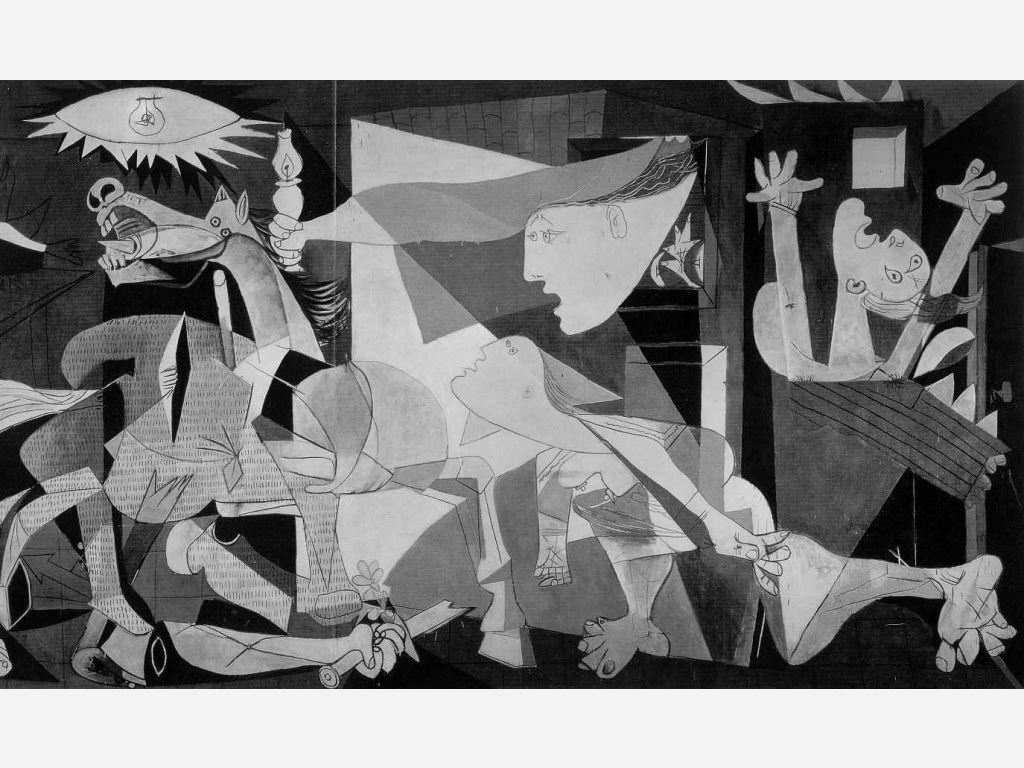 image For > Guernica Picasso Wallpaper