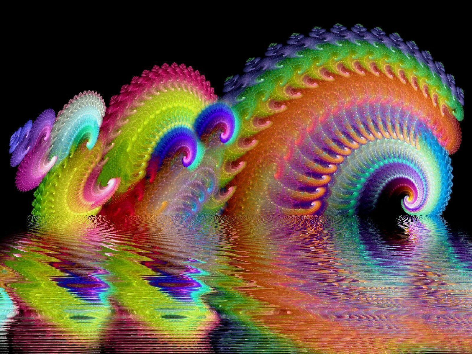 Psychedelic Computer Background 60486 Wallpaper: 1518x942