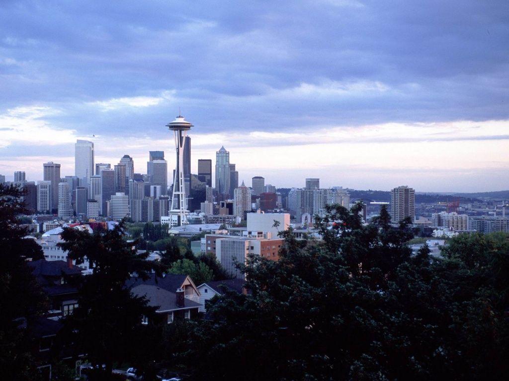 Seattle Skyline Photo wallpaper