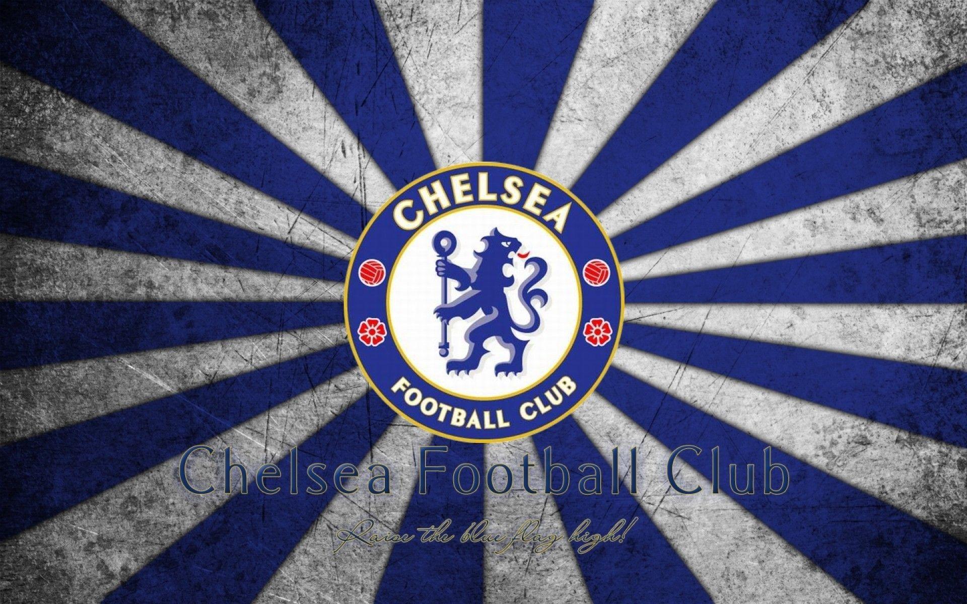 download free Chelsea logo background for wallpaper PC