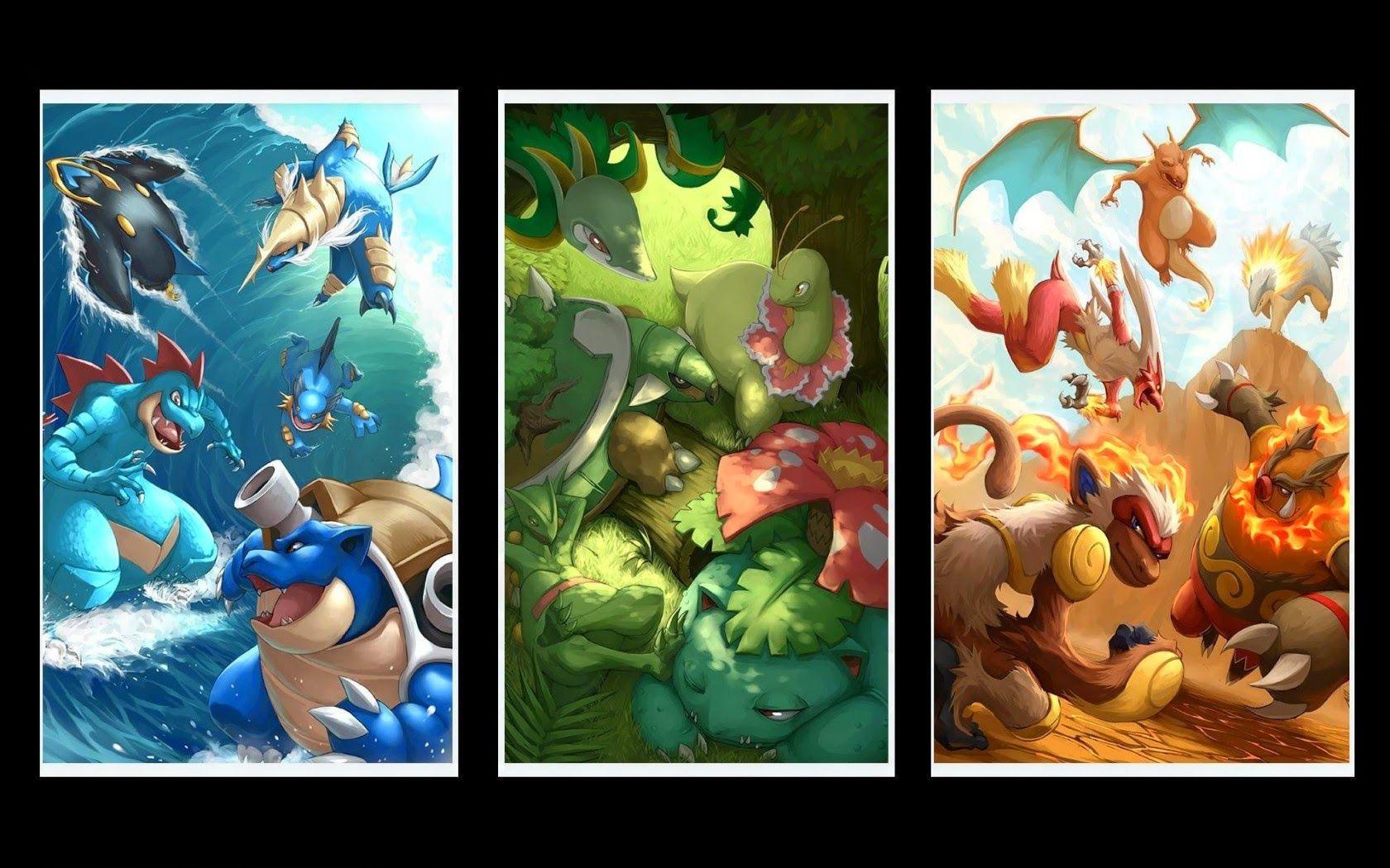 image For > Serperior And Sceptile