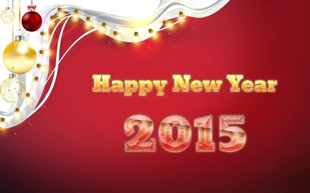 Most Beautiful Happy New Year Wishes Wallpaper 2015