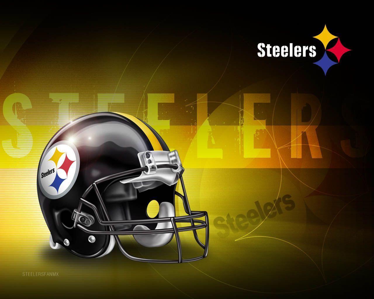Pittsburgh Steelers Logo On Wall Desktop Backg • SongiadaPro