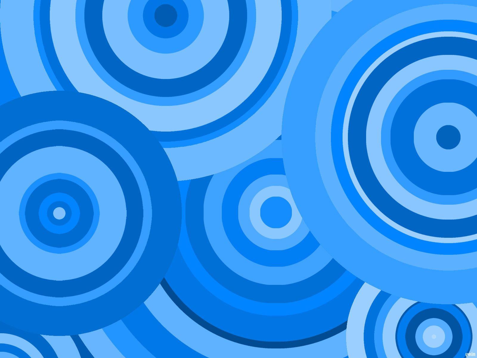 Blue circle, Desktop and mobile wallpaper