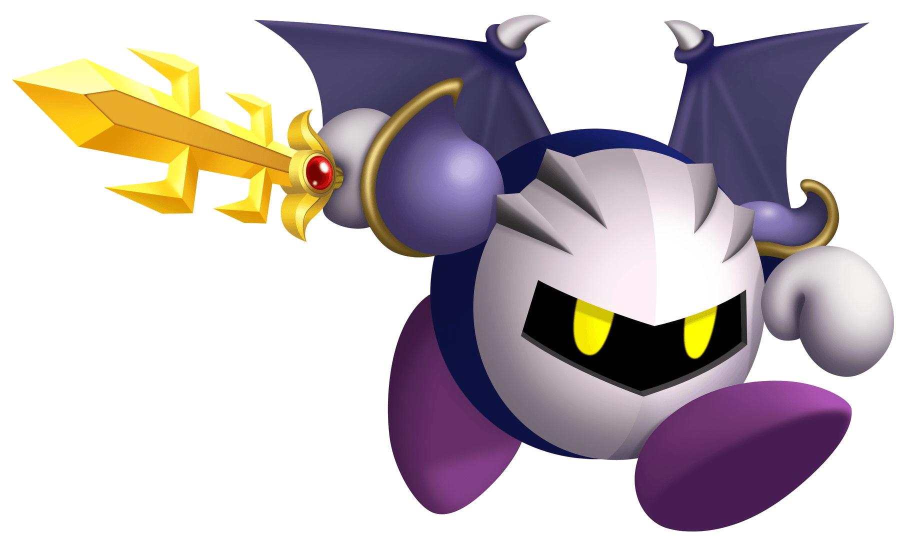 image For > Meta Knight And Kirby Wallpaper