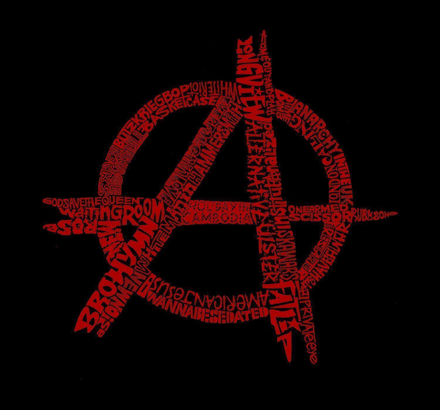 Знак анархии символ