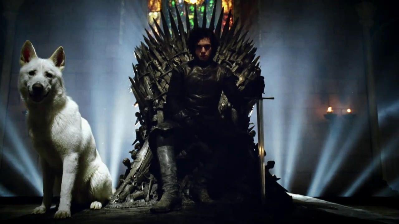 Iron Throne Snow Photo