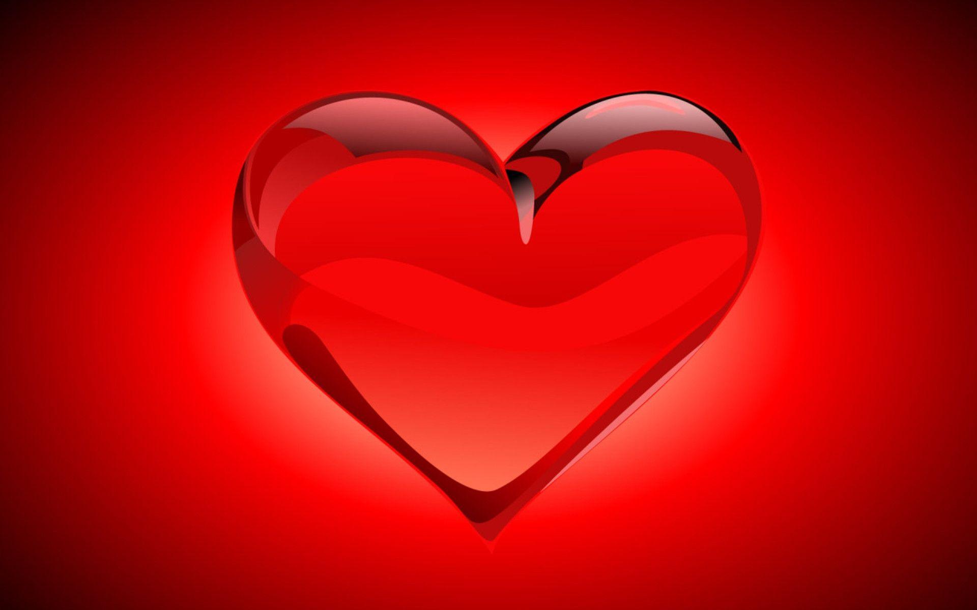The Red Heart Of Love Free Picture