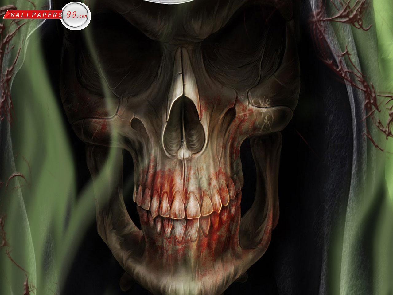 Scary Skulls Wallpaper Picture Image 1280x960 35127