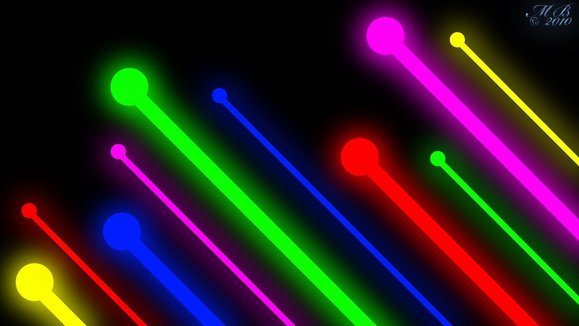 image For > Neon Light Wallpaper