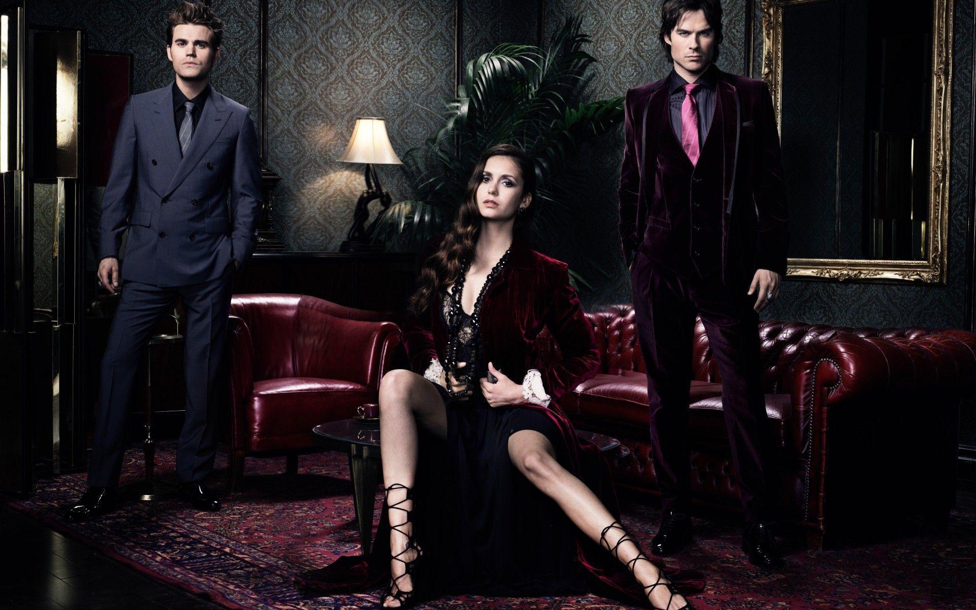 The Vampire Diaries 2014 Desktop Background Wide or HD. TV Series