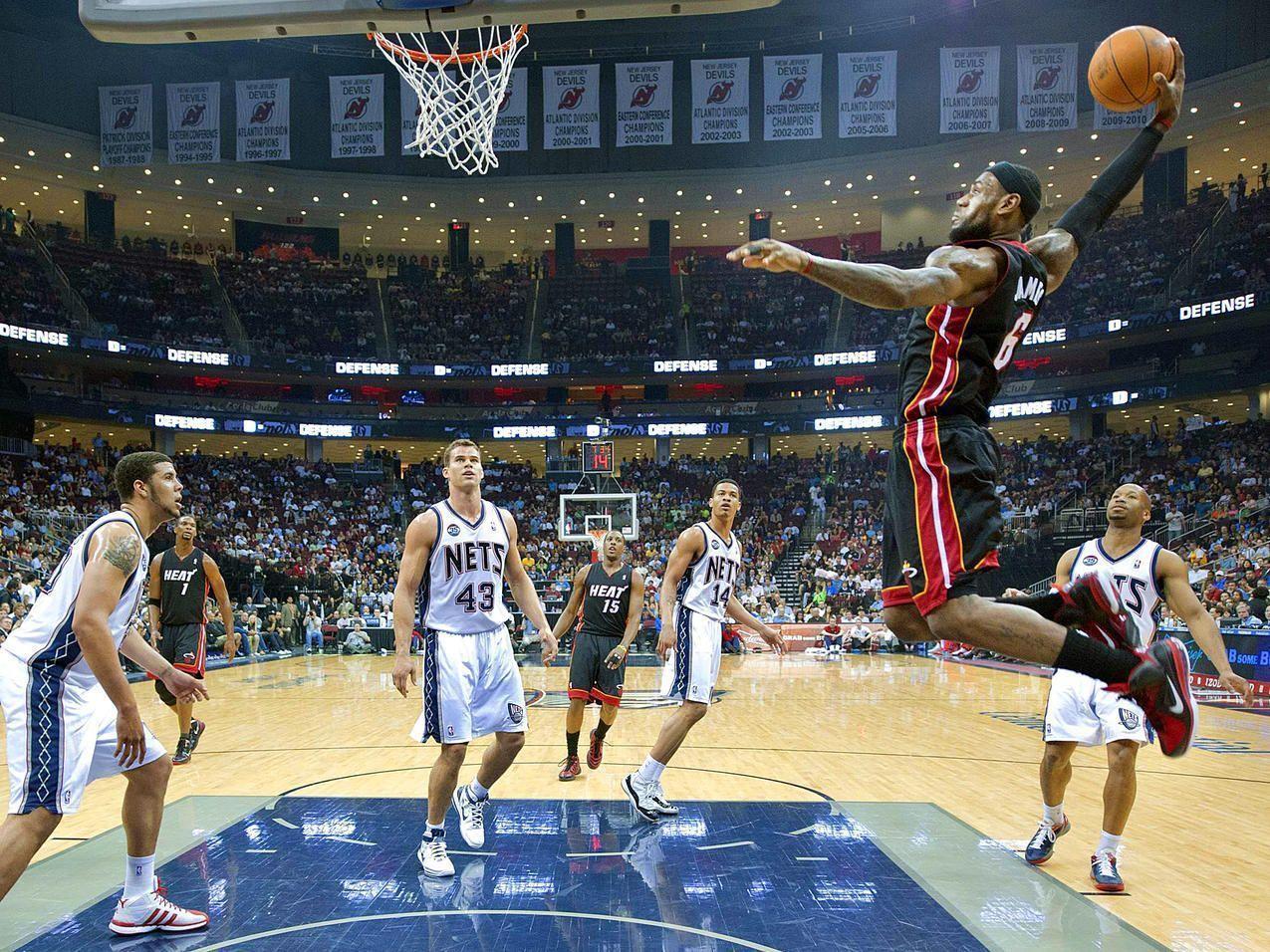 Wallpapers For > Lebron James Dunk Wallpapers 2012