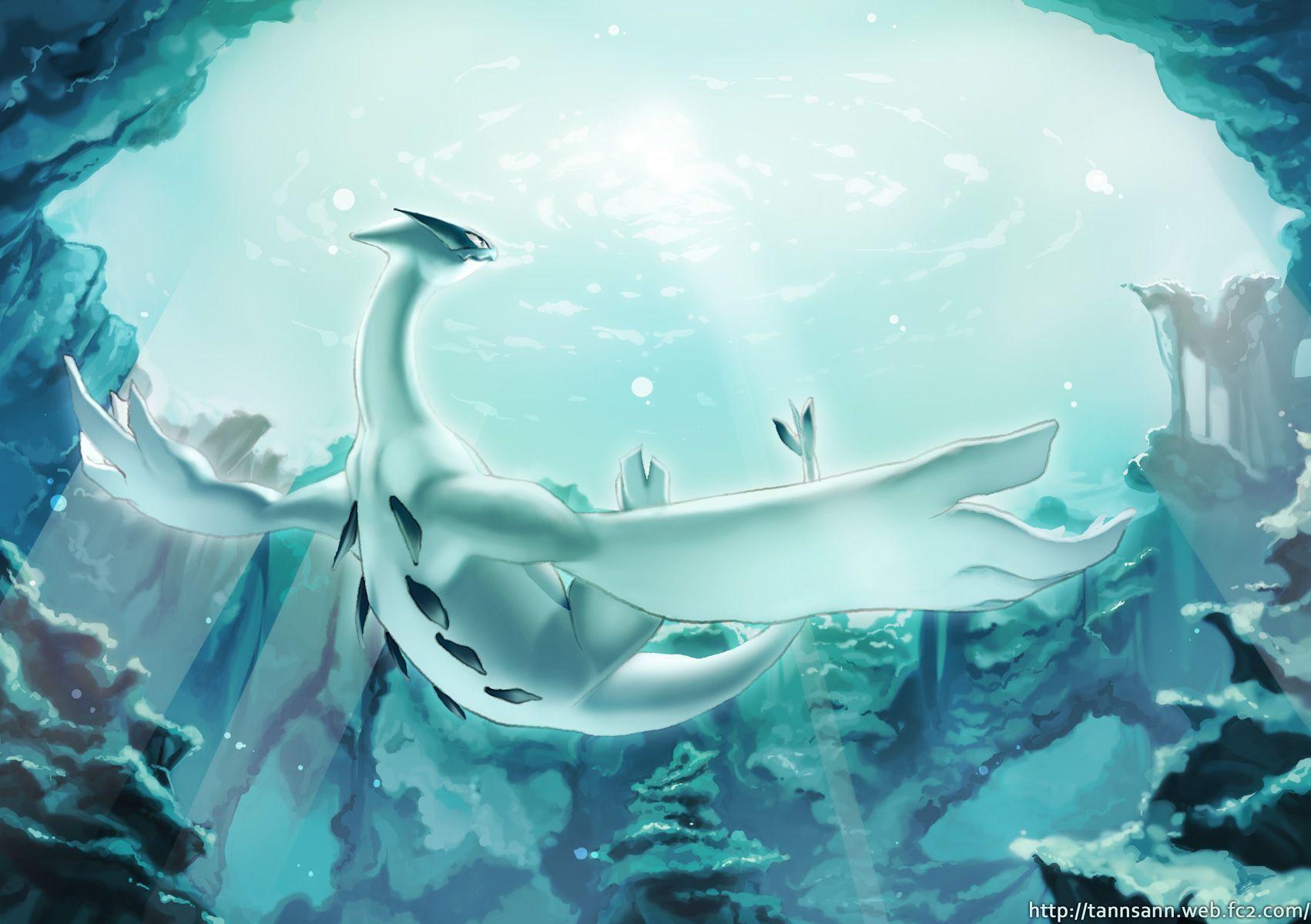 Download Pokemon Lugia Wallpaper 1702x1200