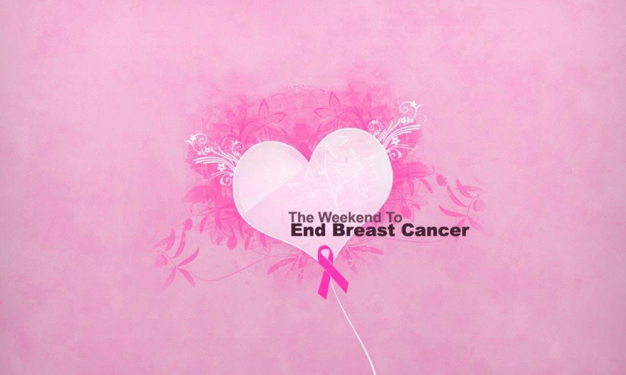 Excellent Breast Cancer Ribbon Desktop Wallpaper 1024x819PX