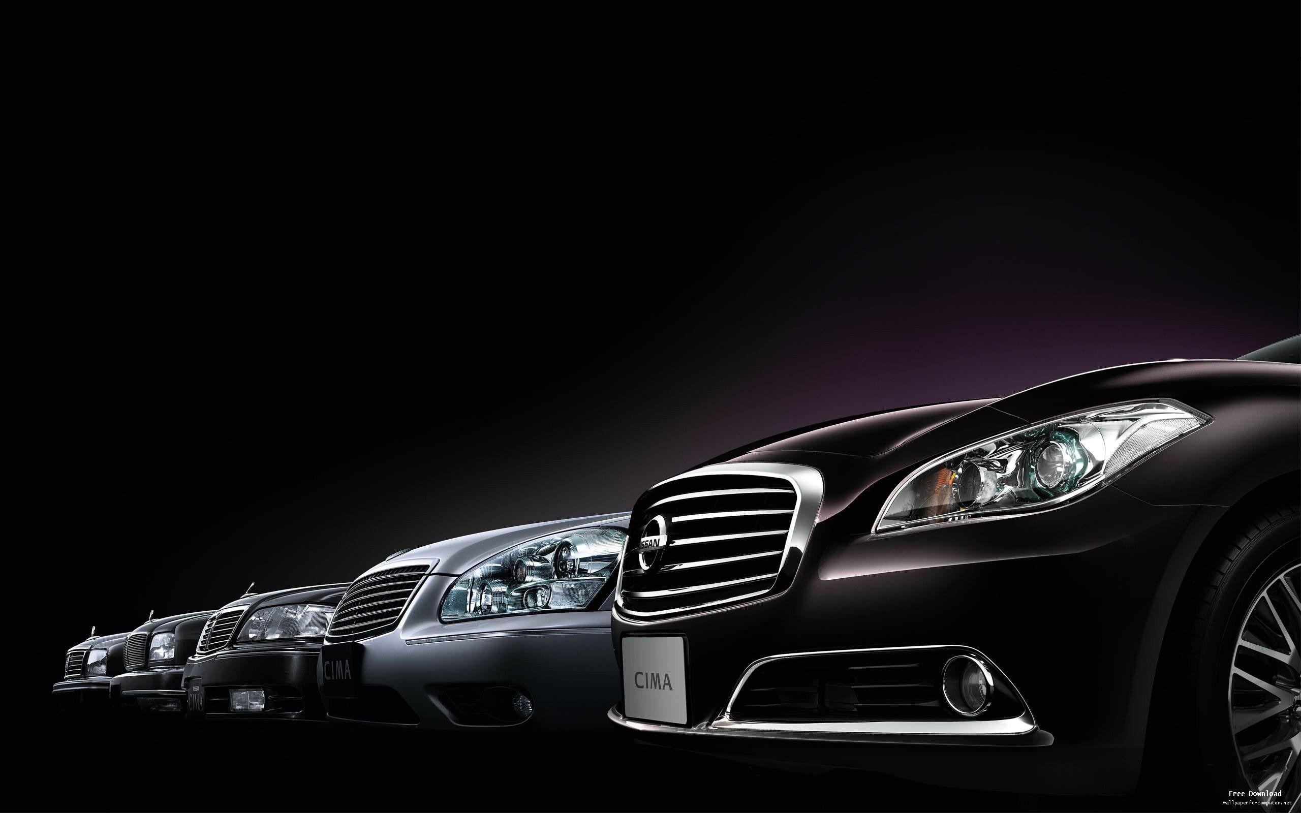 Nissan Cima HD Car Wallpaper 02 View