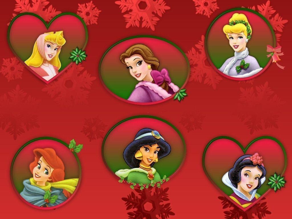 Disney Princess Christmas Wallpaper Princess Wallpaper