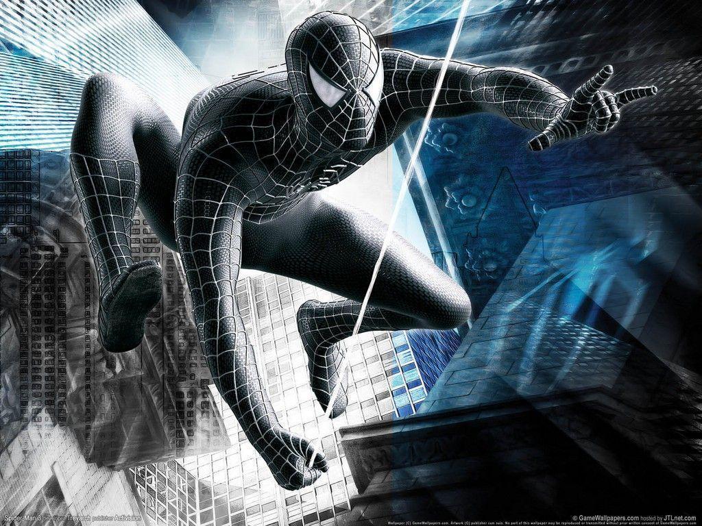 Spiderman 3 Black Spiderman Wallpaper 27990 HD Wallpaper