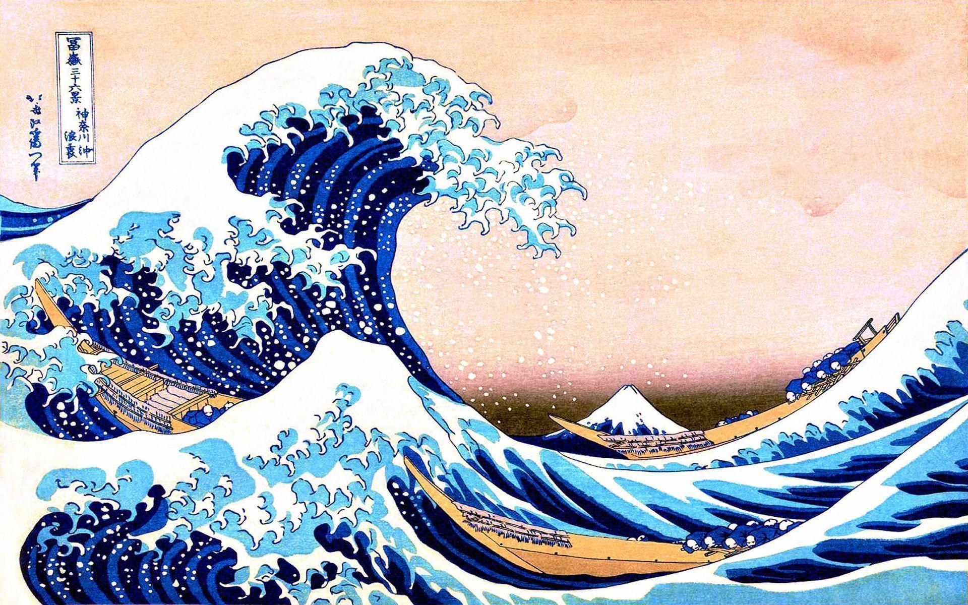 Wallpaper For > Japanese Tsunami Wallpaper