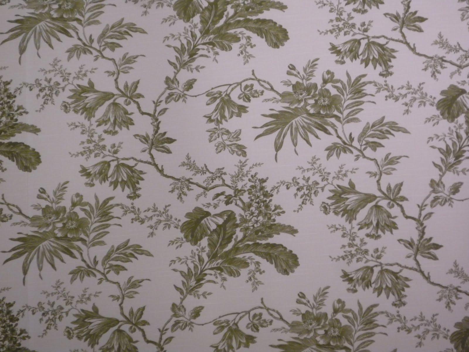 Belle Bouquet, Pretty Green Wallpaper