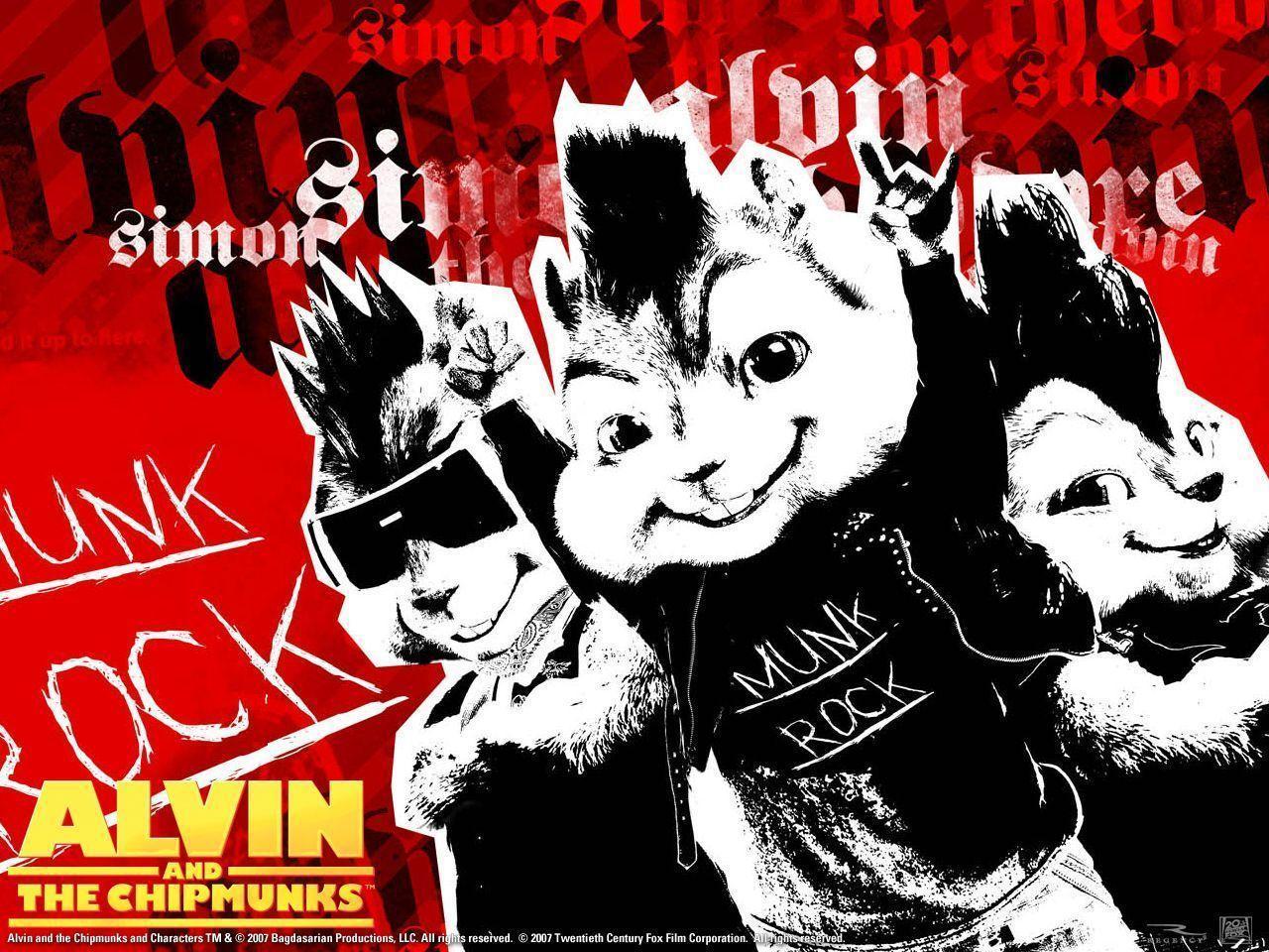 Alvin Chipmunk desktop PC and Mac wallpaper