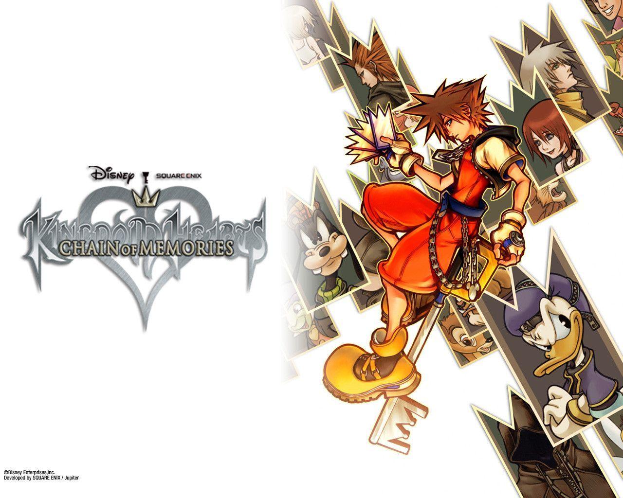 Kingdom Hearts: Chain of Memories Wallpaper. Gamebud