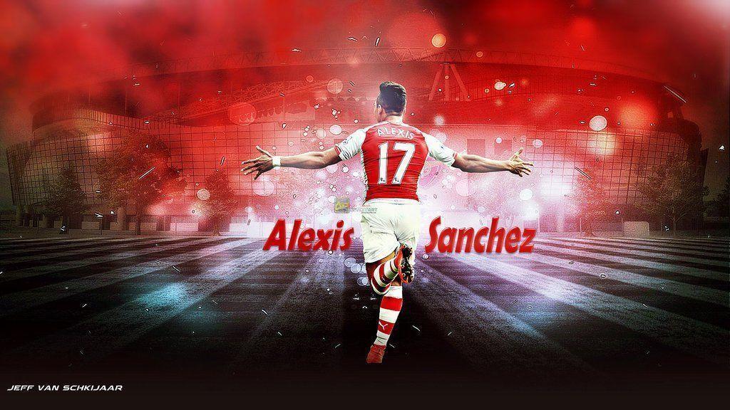 Alexis Sanchez Arsenal FC 2014 15 Wallpaper