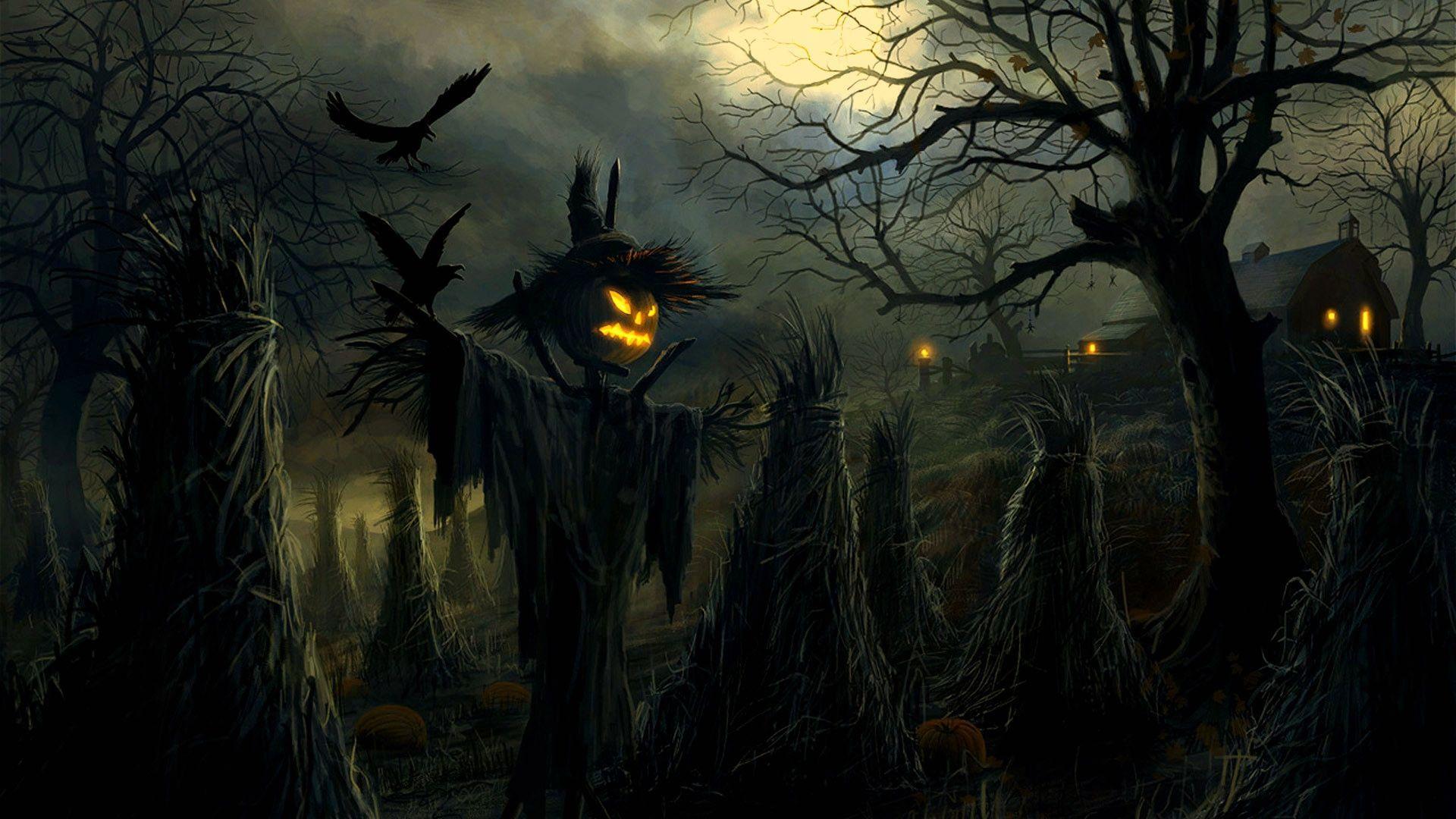 Spooky Halloween Wallpaper And Background