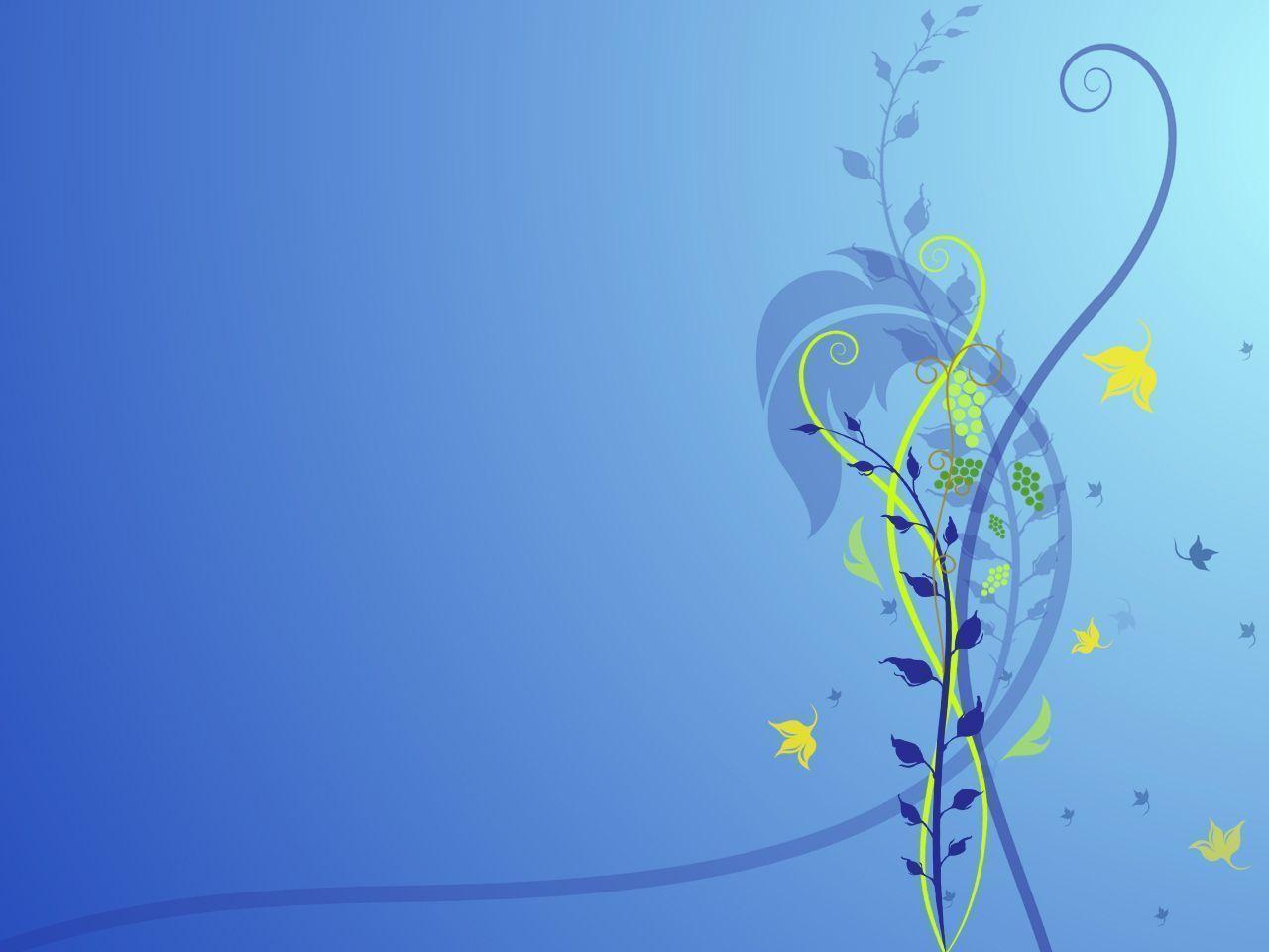 Download Blue Flower Abstract Normal Wallpaper. Full HD Wallpaper