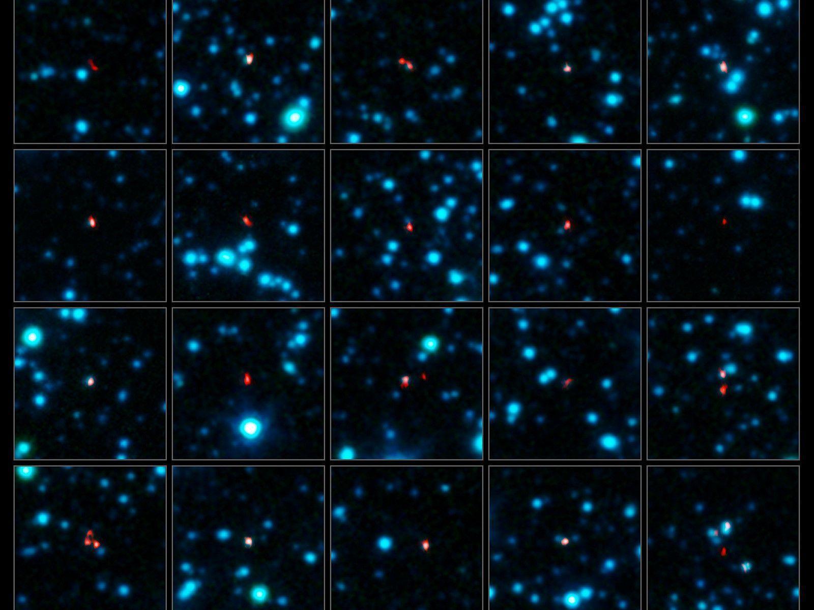 ALMA Pinpoints Early Star Forming Galaxies (Wallpaper)