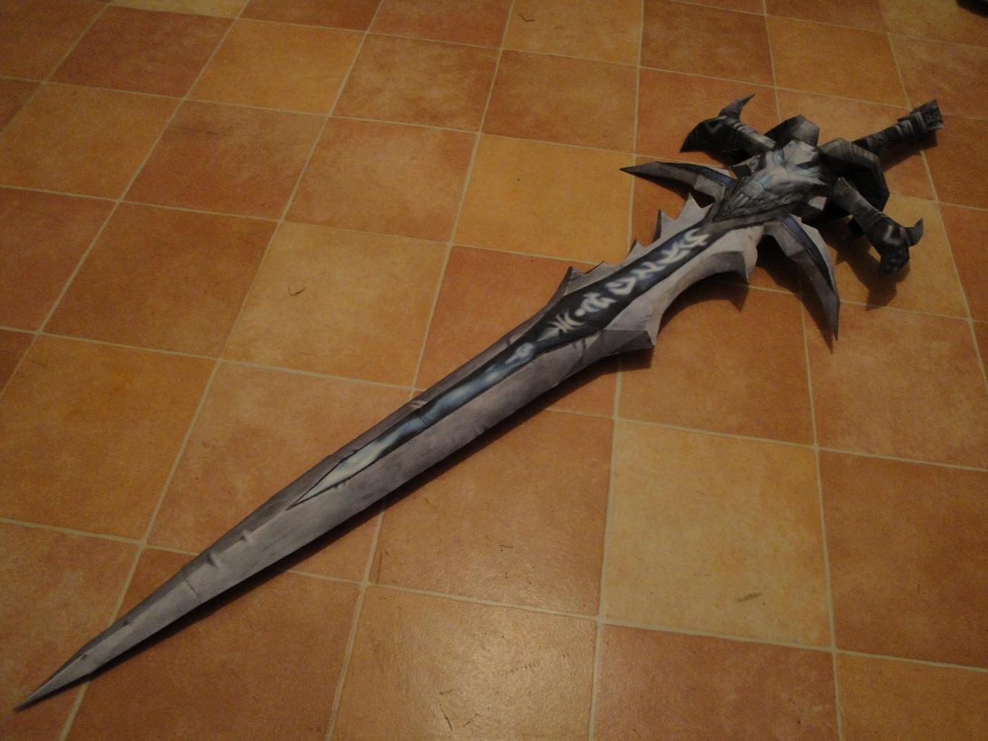 Frostmourne Papercraft