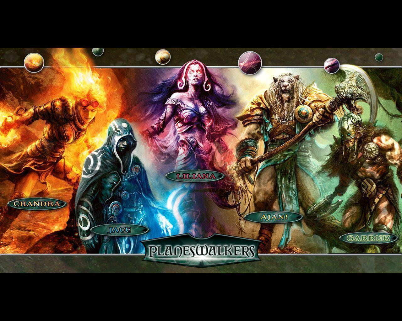 Wallpaper of the Week: Planeswalkers, Daily MTG, Magic