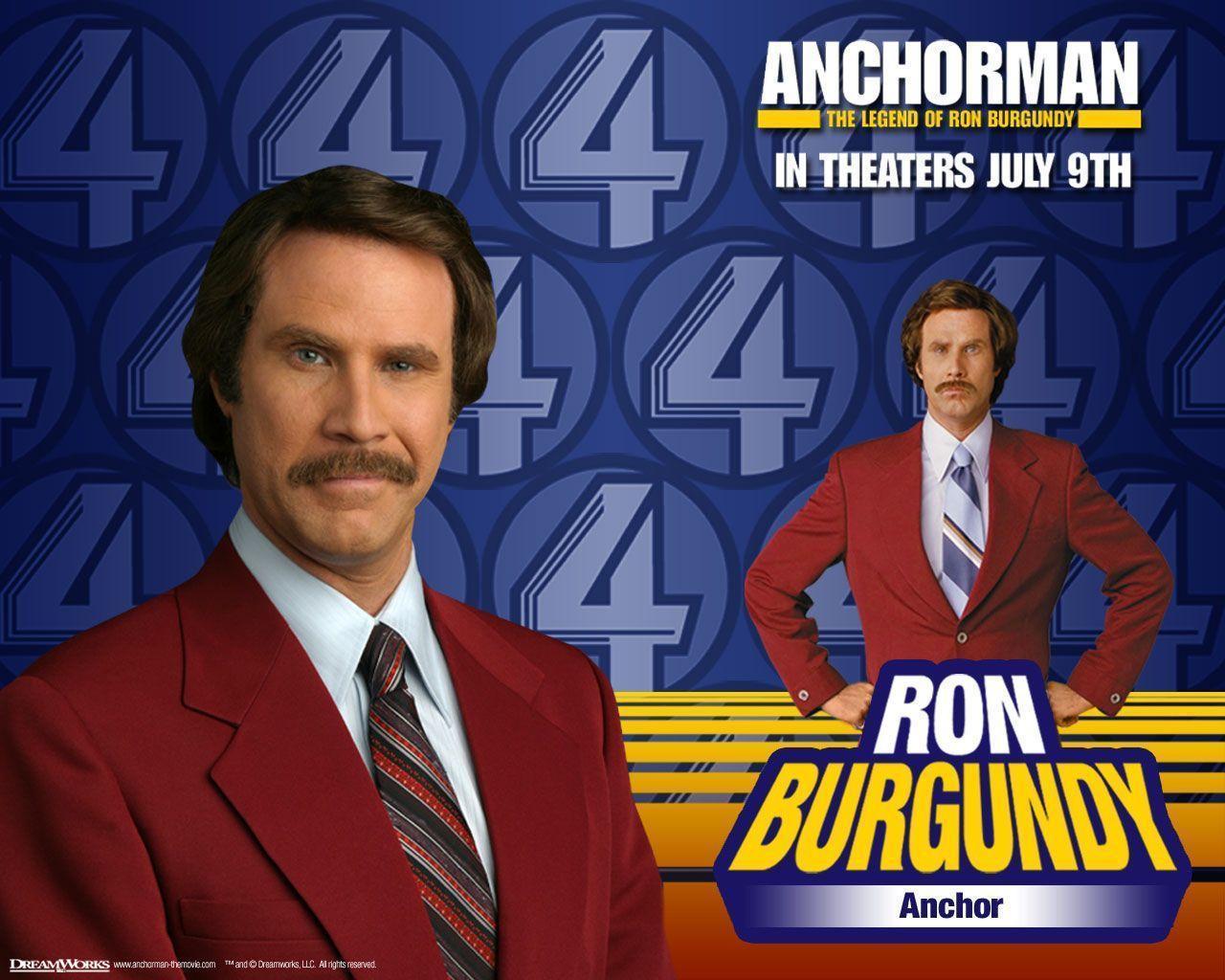 Anchorman: The Legend of Ron Burgundy TheWallpaper. Free Desktop