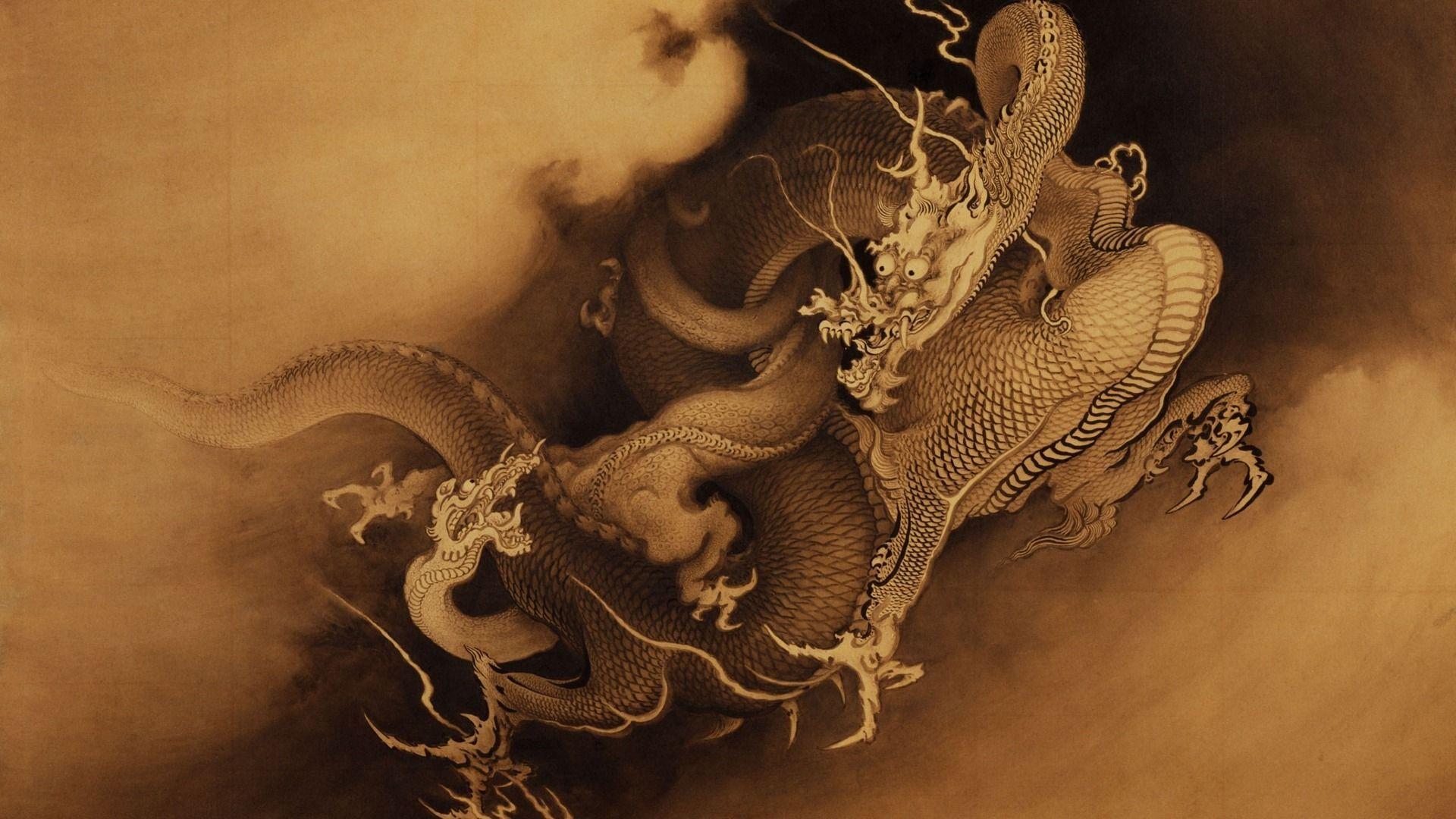 Dragon Art HD Desktop Wallpaper