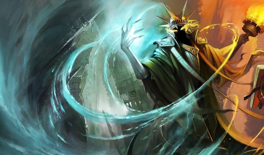 Statue of Karthus Skin of Legends Wallpaper