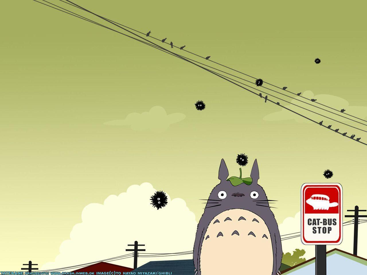 desenho animado, Hayao Miyazaki, Meu Vizinho Totoro Wallpaper