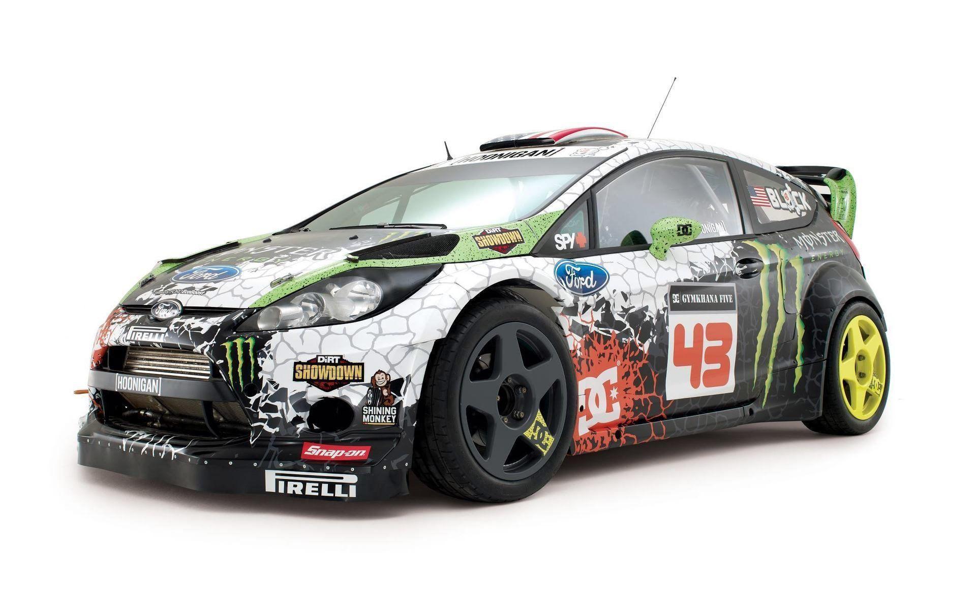 Ken Block Ford Fiesta Wallpaper Wallpaper. Black HD Wallpaper