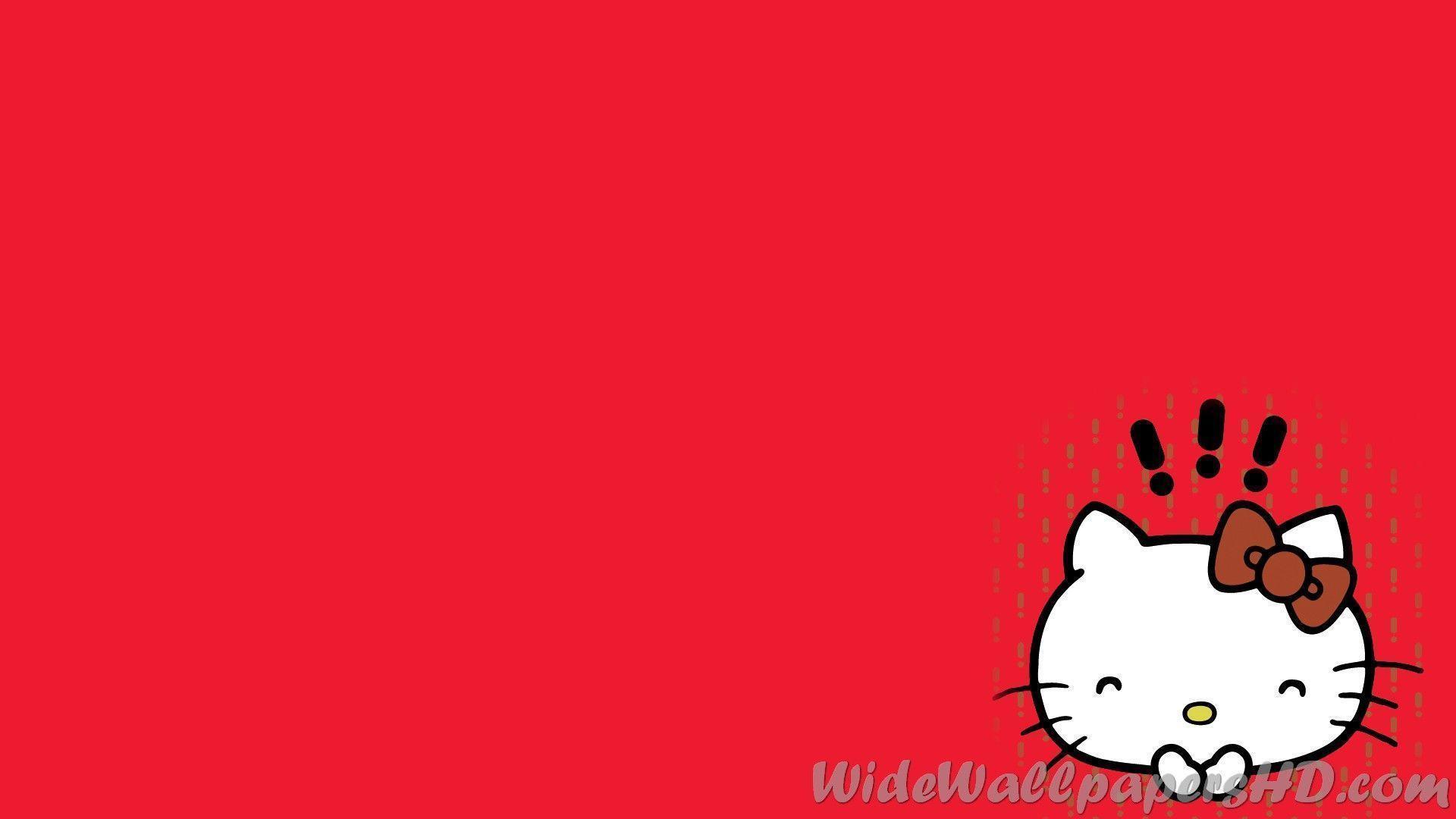 Hello Kitty Red Wallpapers - Wallpaper Cave