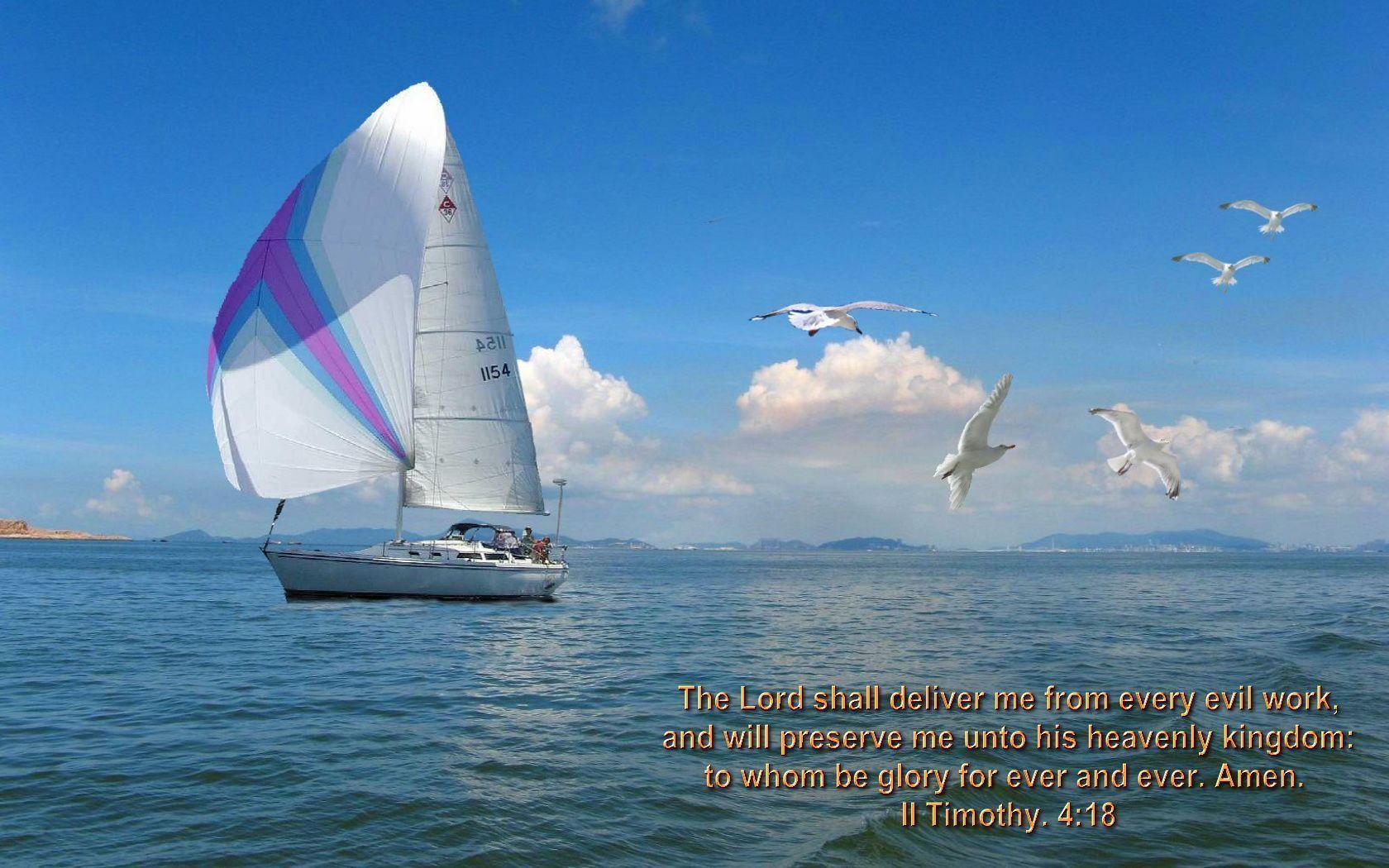 Bible verses sailing wallpaper « Christian Wallpaper