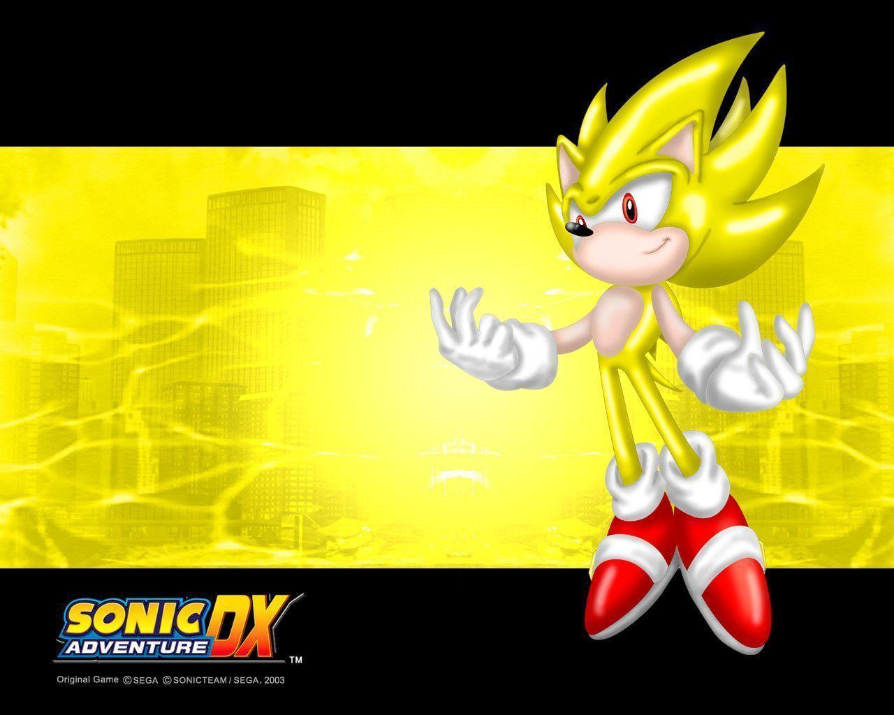 SADX Super Sonic wallpaper