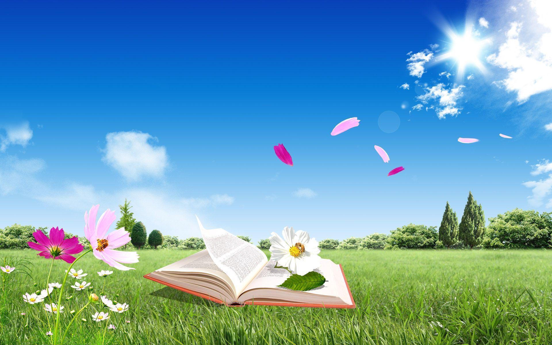 Summer Landscape Desktop Background