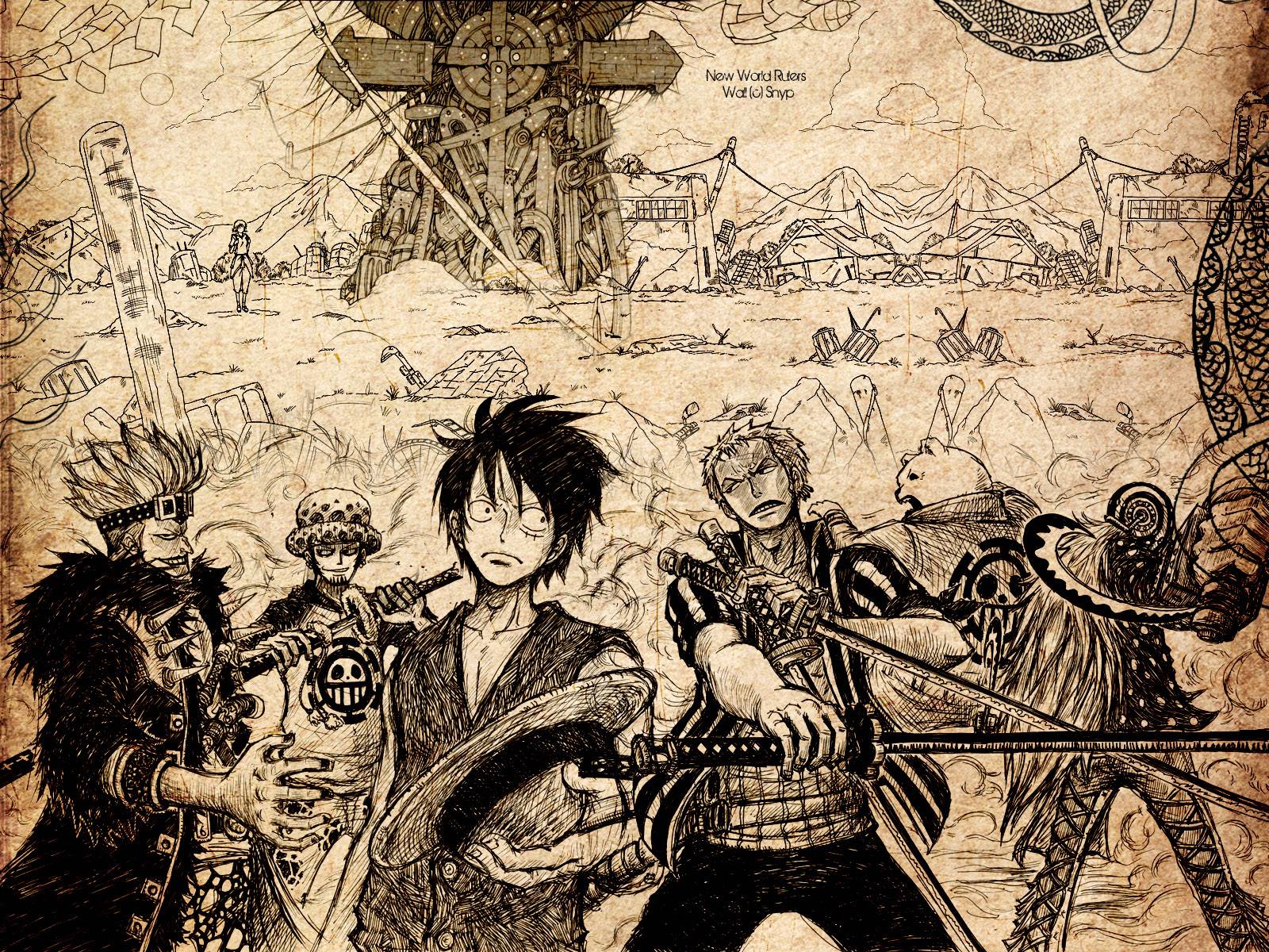 One Piece Wallpaper 1600x1200