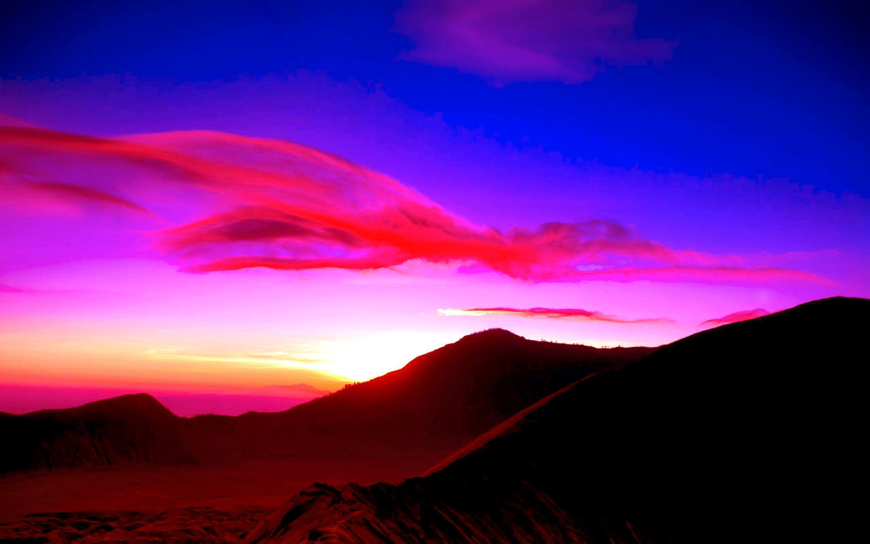 Sand Dune Sunset Wallpaper