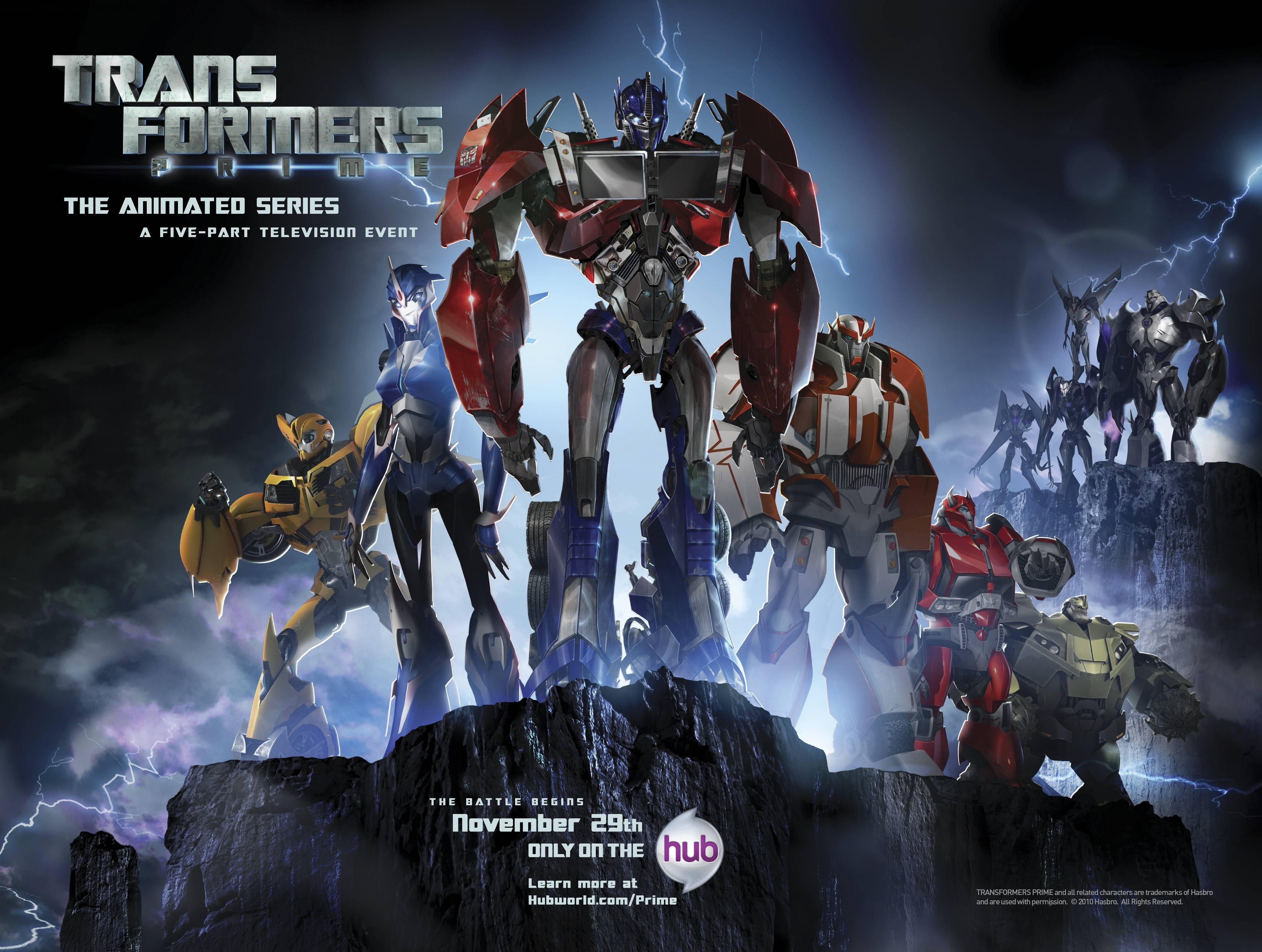 Transformers: Prime High Resolution Wallpaper 2005