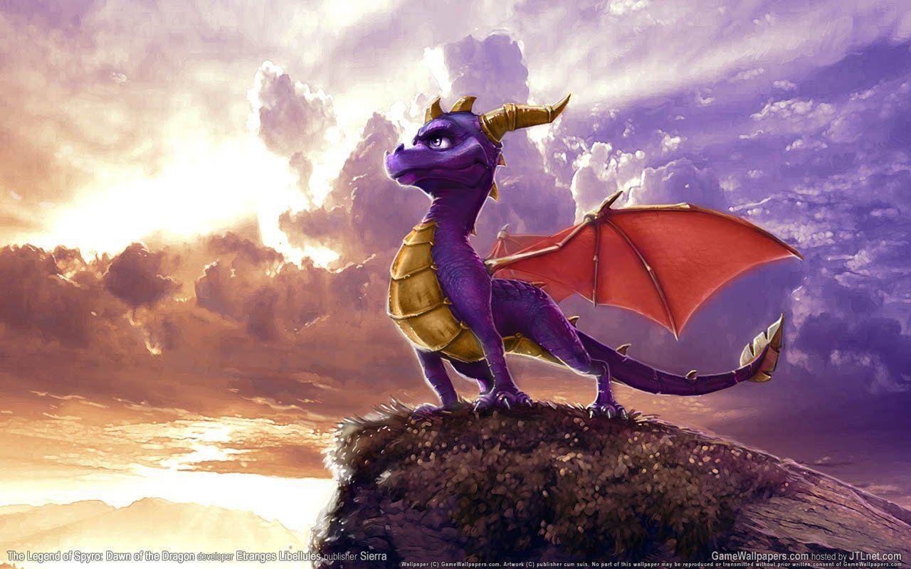Legend Of Spyro Dragon Wallpaper