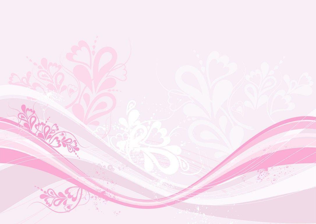 Modern pink floral Background for Powerpoint Presentations