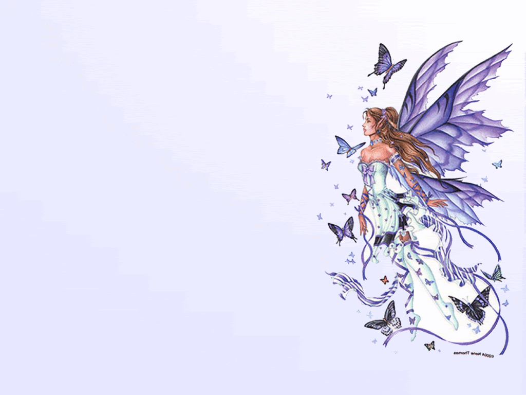Lilac Fairy Background La.gif Gif