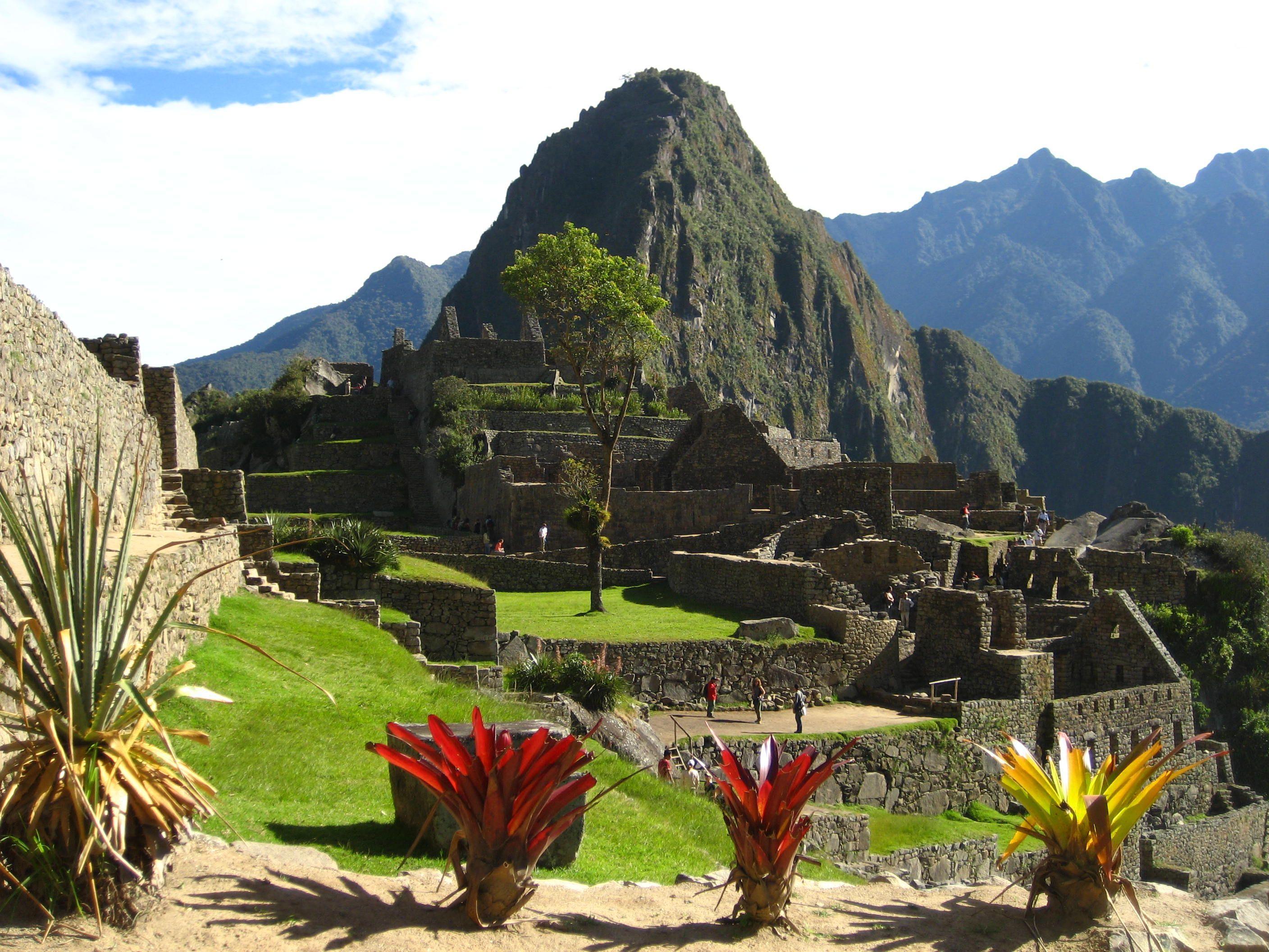 Beautiful Nature Landscape Mountain Machu Picchu Wallpaper